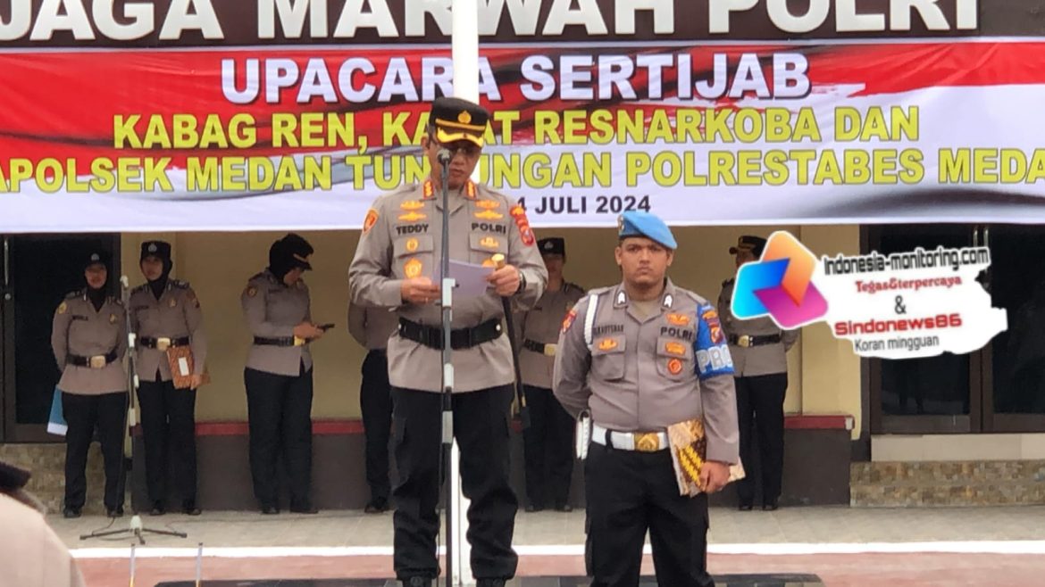 Polrestabes Medan Gelar Sertijab, Satresnarkoba Kini Dinahkodai Kompol Adrian…!!!