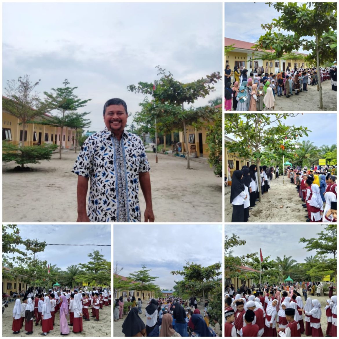 Yayasan TK Al Baihaqi Dan Sekolah Al Fatih Dan Tenaga Pendidikan Sambut Hangat PPDB Di Hari Pertama Masuk