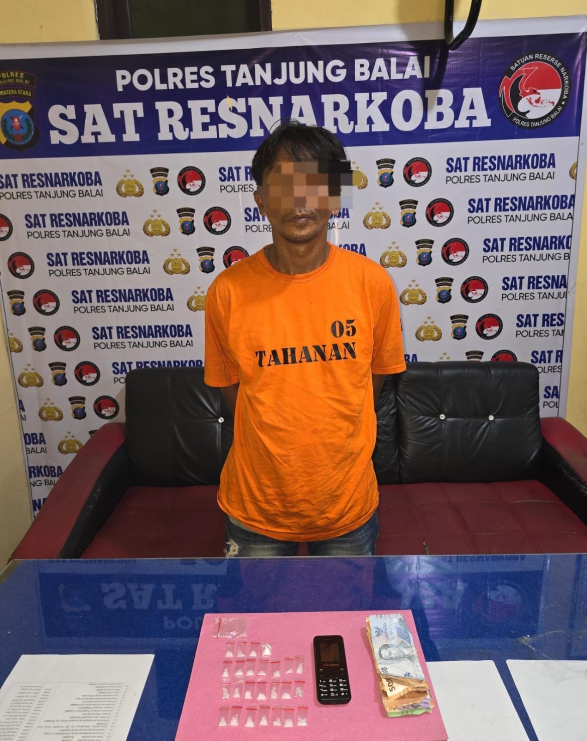 Tangkap Bandar Narkoba di Rumah Kosong Sat Resnarkoba Polres Tanjungbalai