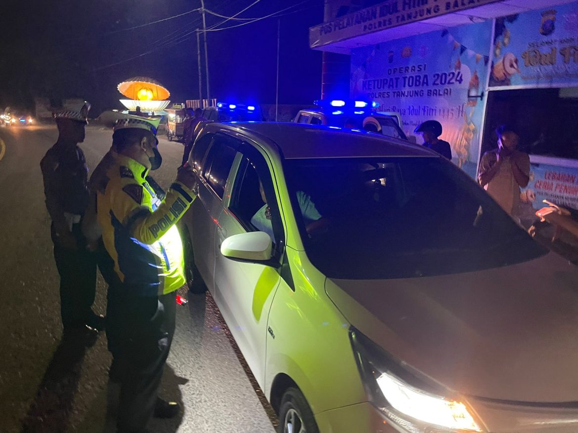 Polres T.Balai Patroli Lokasi Rawan Gangguan Kamtibmas Ciptakan Keamanan Malam Akhir Pekan