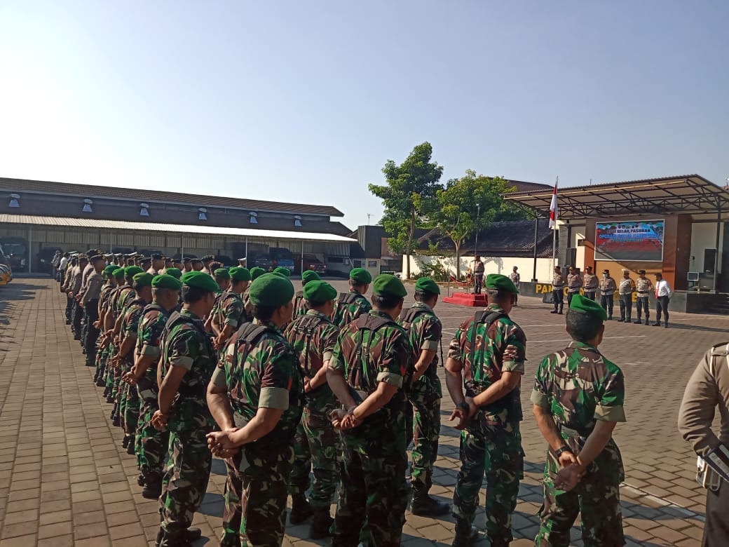 Kodim Boyolali Andil Dalam Apel Gelar Pasukan Operasi Patuh Candi