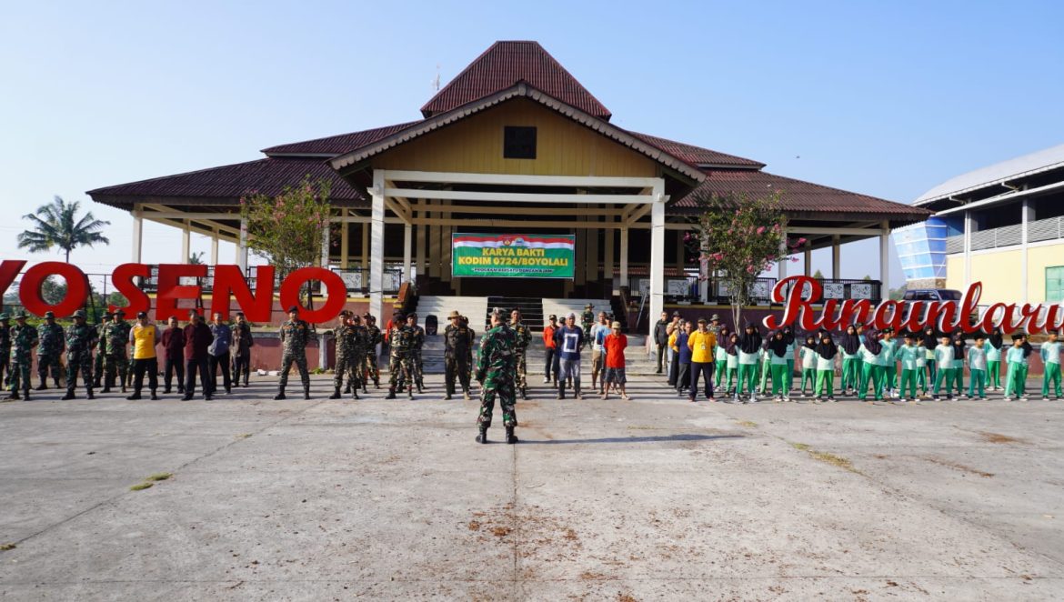 Sinergi Karya Bhakti Kodim Boyolali Dan Masyarakat Sasar Desa Ringin Larik