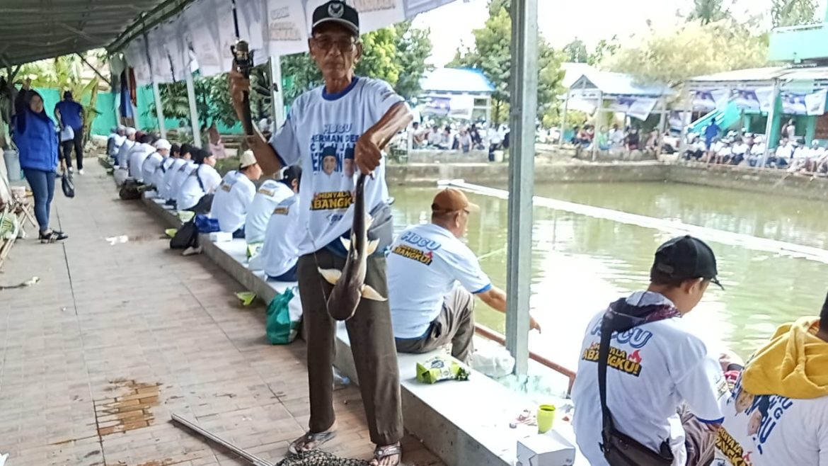Ratusan Peserta Mancing Mania Kota Palembang Ikuti Lomba Mancing Memperebutkan Piala dan Uang Tunai HD2P – HDCU