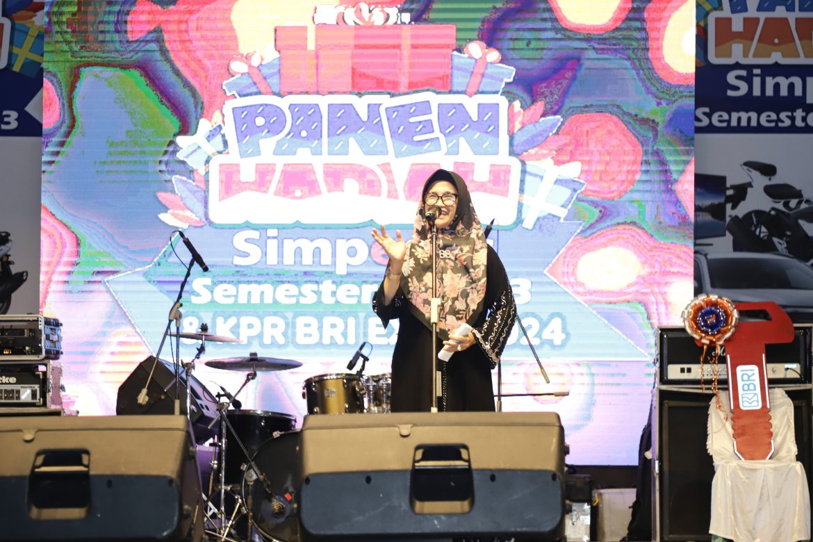 Panen Hadiah Simpedes BRI Semester II Tahun 2023 dan KPR Expo, di Lapangan Adam Malik.
