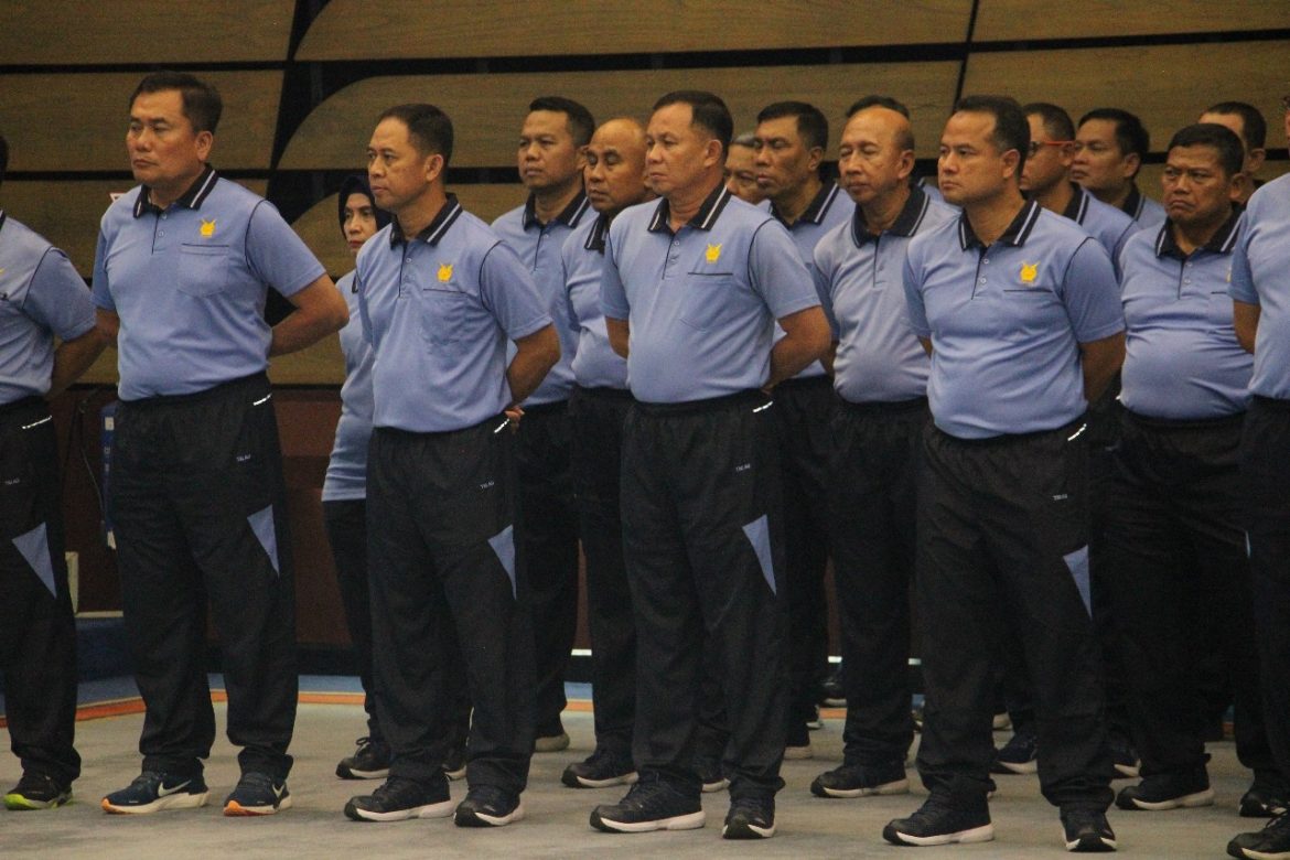 Kaskoopsud I Hadiri Upacara Pembukaan PORAU Tahun 2024 di Cilangkap