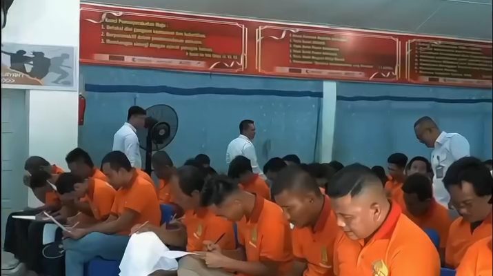 Rutan Kelas I Medan Gelar Pembentukan, Pelatihan Dan Penguatan Kader Kesehatan Bagi Warga Binaan