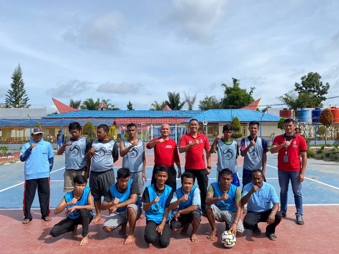 Sambut Hari Pengayoman Ke-17 Rutan Kelas II B Sidikalang Adakan Beberapa Kegiatan Pertandingan Olahraga