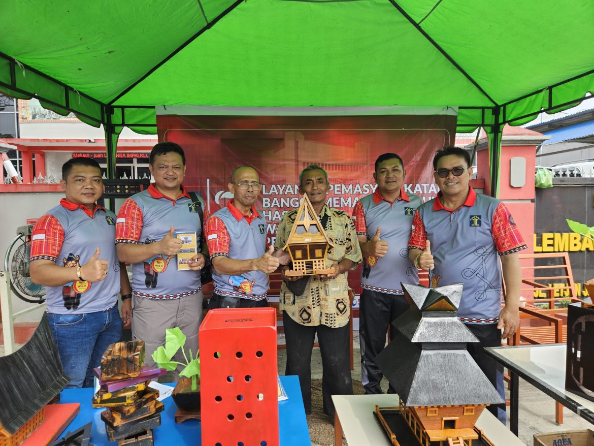 Semarakkan Hari Pengayoman ke – 79, Lapas Kelas IIA Pancur Batu Kanwil Kemenkumham Sumut Pamerkan Berbagai Hasil Karya Warga Binaan*