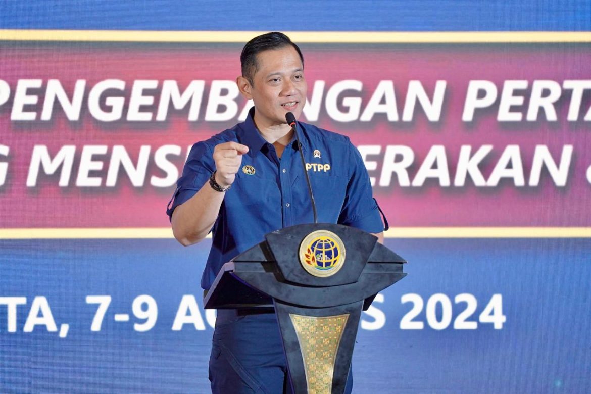 Menteri AHY Dorong Pembangunan yang Berkelanjutan serta Berkeadilan Melalui Fungsi Pengendalian dan Penertiban Tanah dan Ruang*