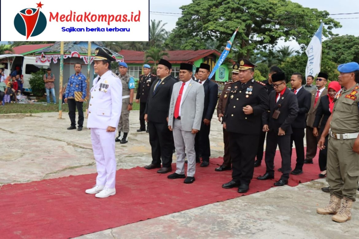 Kapolres Palas AKBP Diari Ikuti Upacara Peringatan HUT Kemerdekaan RI ke-79 Kabupaten Padang Lawas