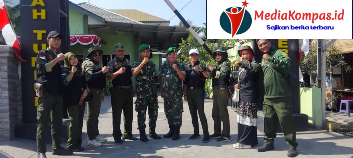 Meriahkan HUT ke- 79 RI HIPAKAD Medan Marelan Bersama Koramil 0201-10/MM Bagi Bendera Gratis ke Pengendara