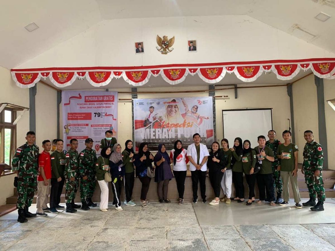 Gebyar Sehat untuk Negeri, Pengobatan Gratis Satgas Yonzipur 5/ABW*