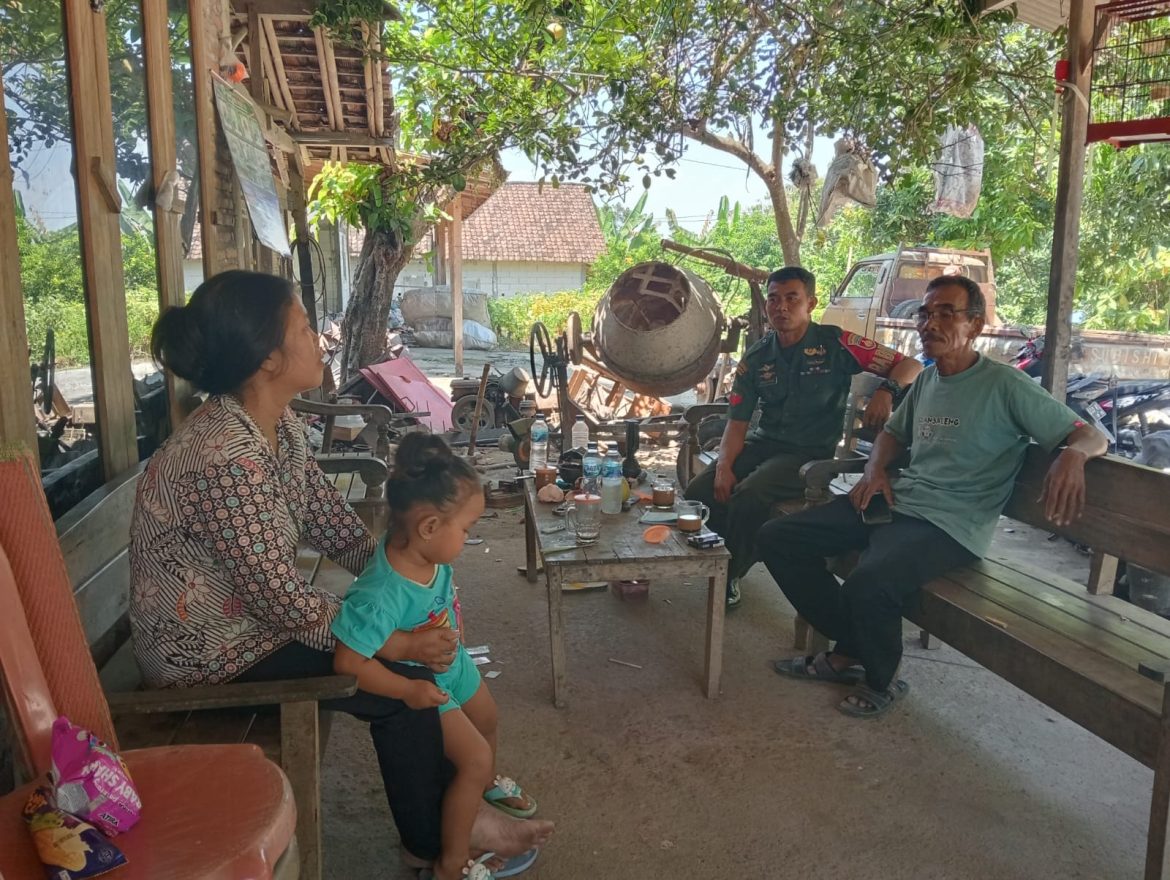 Koptu Ngadiyono Berusaha Menjadi Telinga dan Jembatan Bagi Warganya