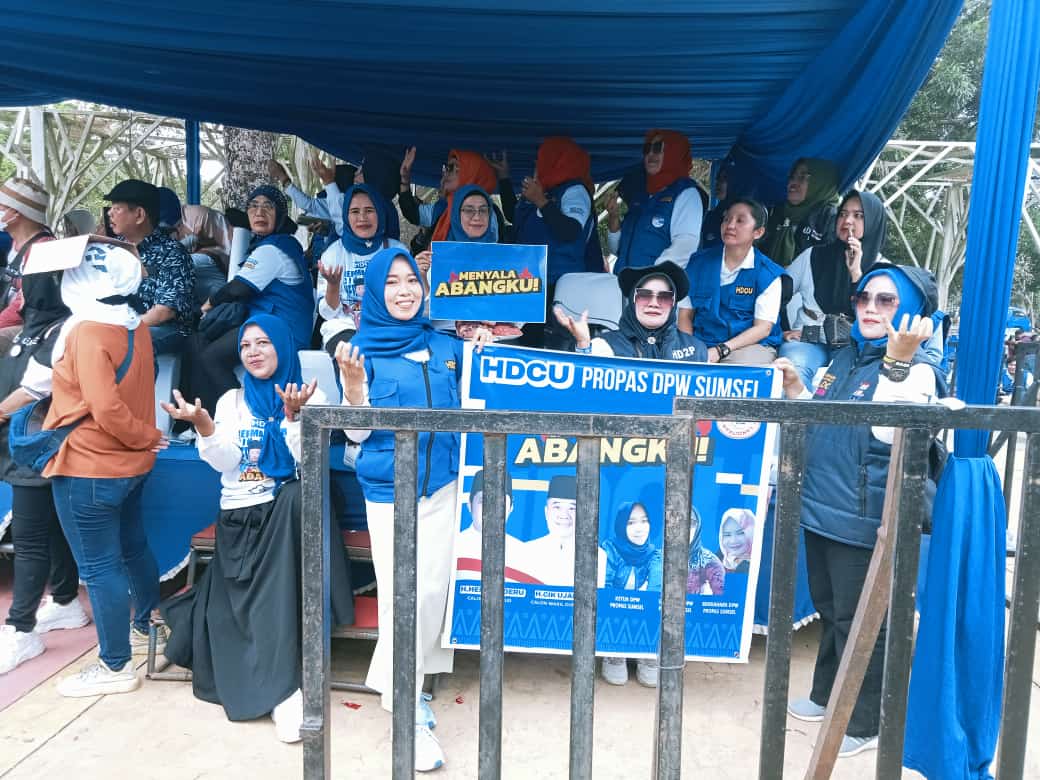 PROPAS DPW SUMSEL ikut dalam deklarasi pengukuhan team kampanye HDCU