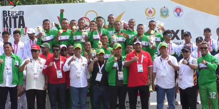 Tim Putra Putri Kriket Sumut Persembahkan Emas