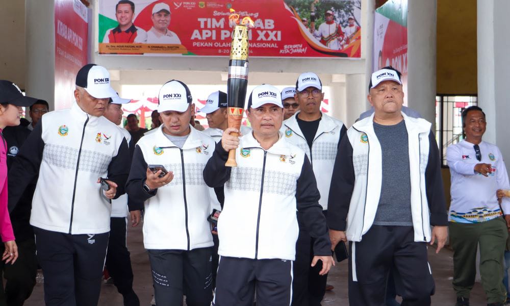 Kirab Api PON XXI 2024 di Sumut akan Singgah di 18 Daerah