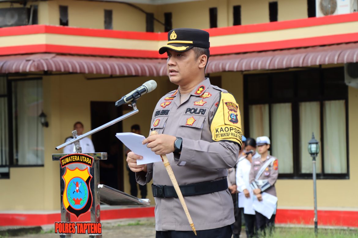 *POLRES TAPTENG GELAR SISPAM KOTA DALAM RANGKA PILKADA 2024*
