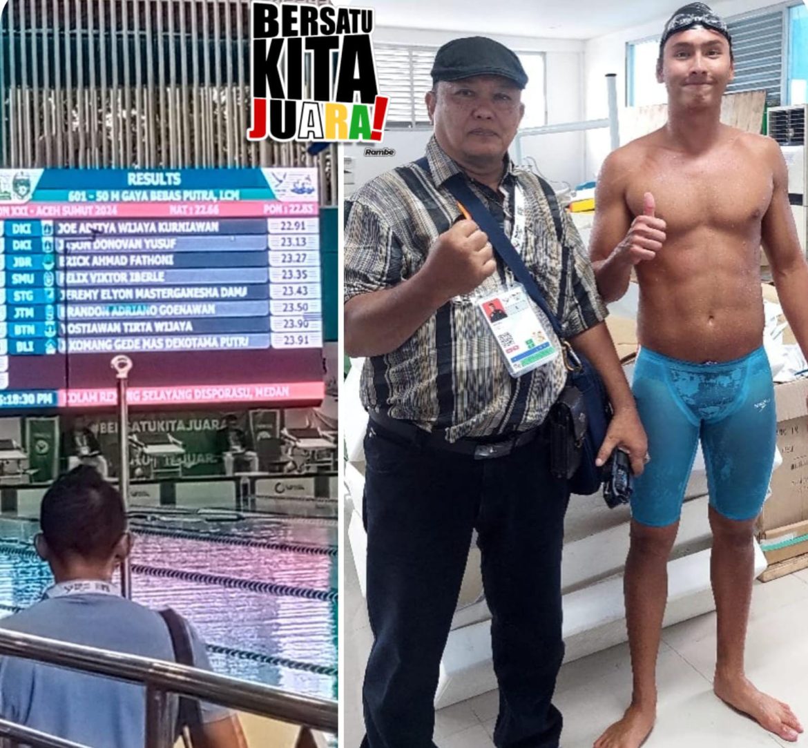 Perenang Andalan Sumut Felix Viktor Iberle Gagal Peroleh Medali