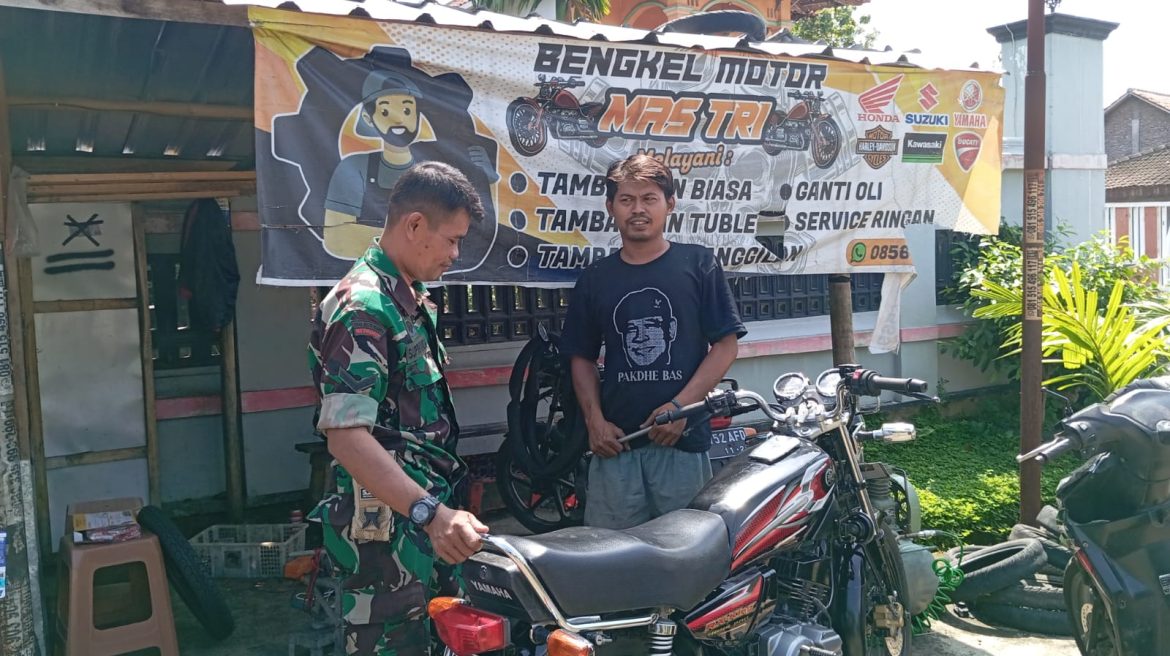 Babinsa Rembun Mendukung Pengembangan Usaha UMKM