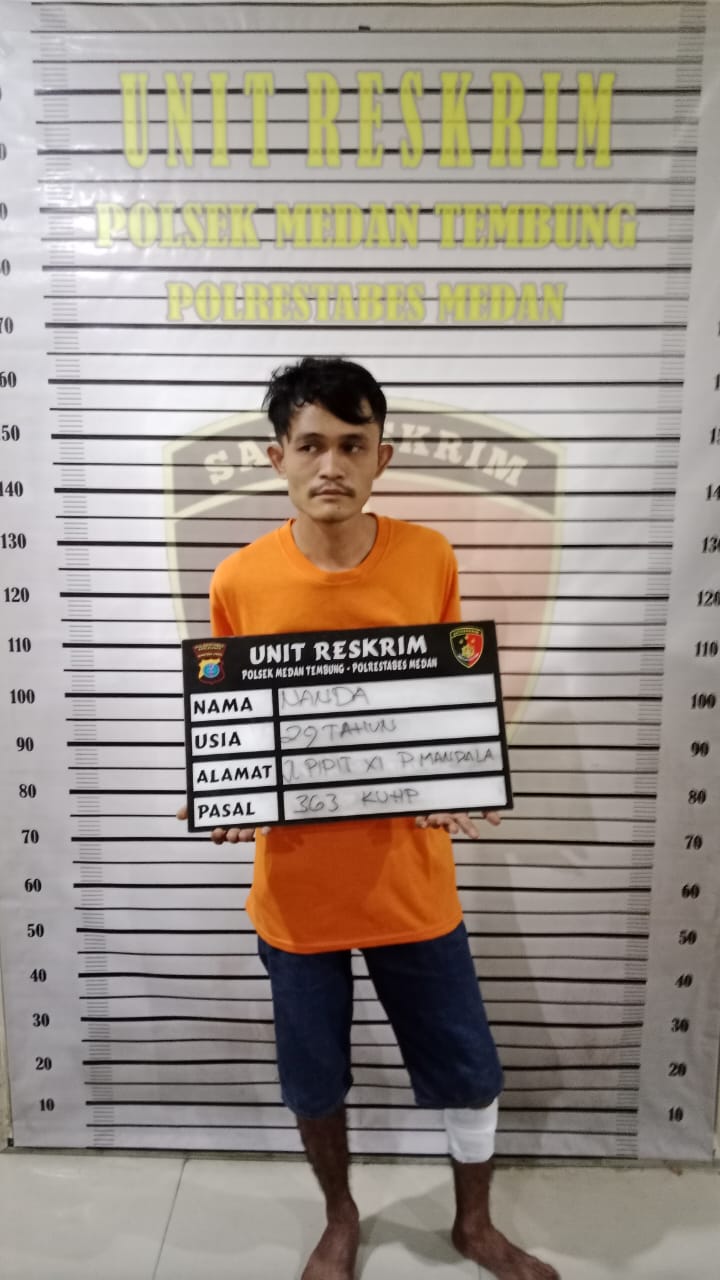 Polsek Medan Tembung Berhasil Ungkap Pelaku Spesialis Bongkar Rumah