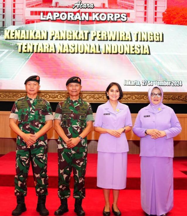 Kasum TNI Pimpin Laporan Korps Kenaikan Pangkat 36 Perwira Tinggi TNI