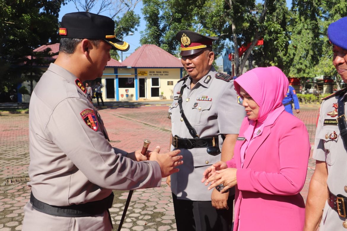 Kapolres Langkat Pimpin Sertijab Kasat dan Kasi