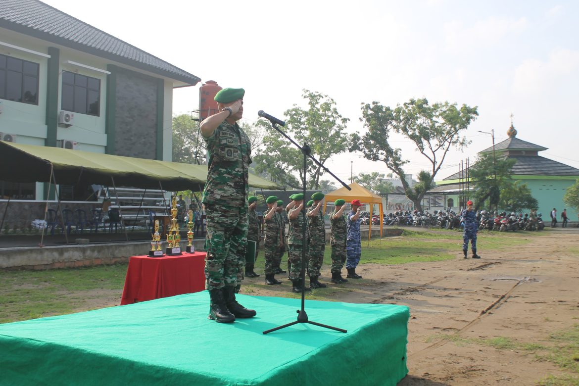HUT TNI Ke -79 Kodim 0418/Palembang Gelar Lomba PBB Tingkat SMA / SMK Sekota Palembang