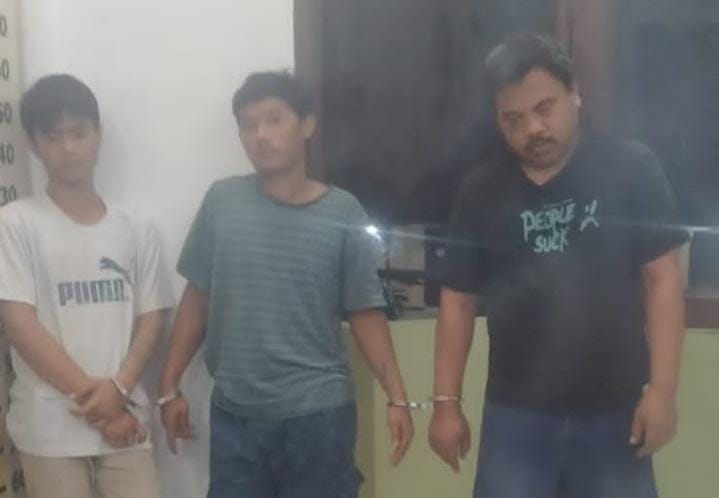 Intel Kodim 0204/DS Tangkap 3 Pelaku Pengedar Narkoba di Tebing Syahbandar, 4.72 Gram Sabu Disita