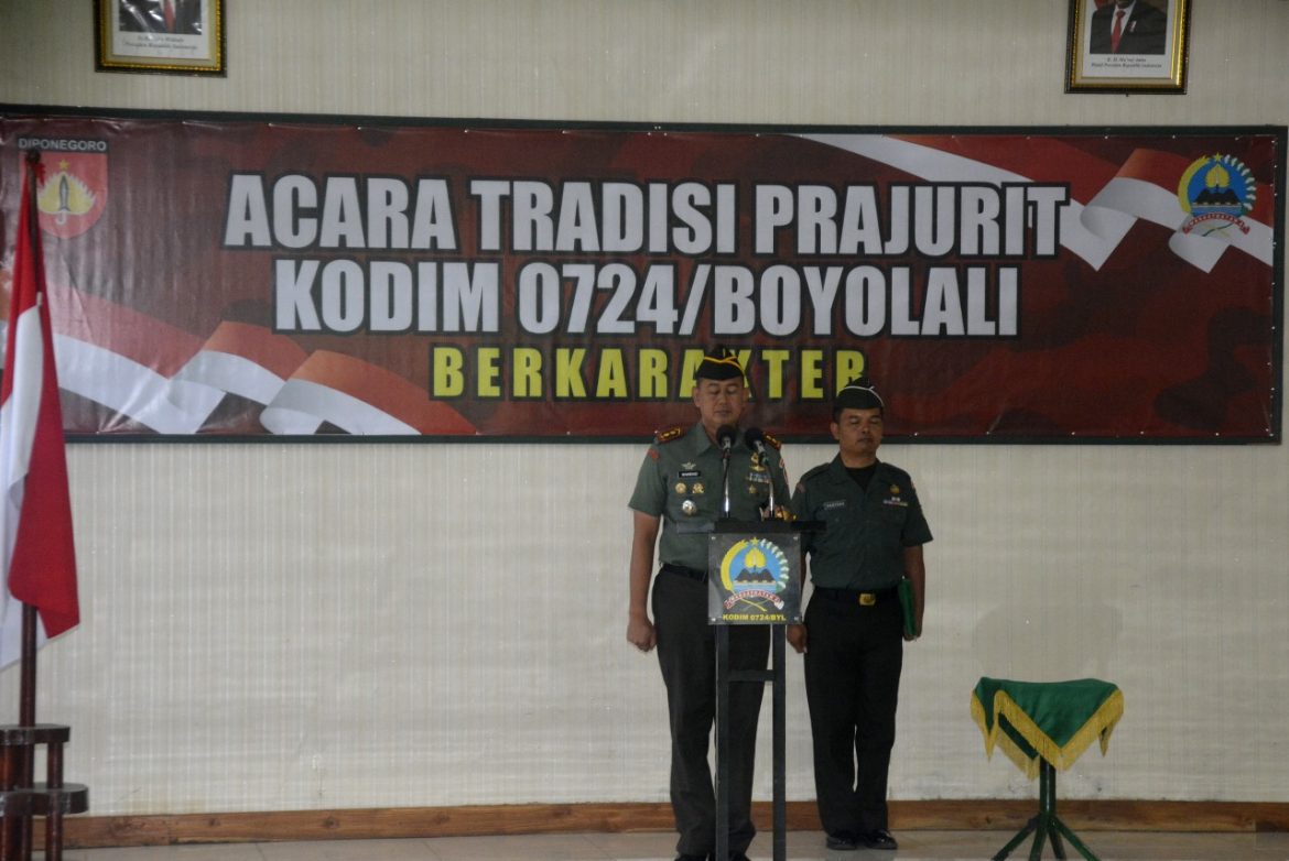 Naik Pangkat Merupakan Penghormatan dan Penghargaan Bagi Prajurit