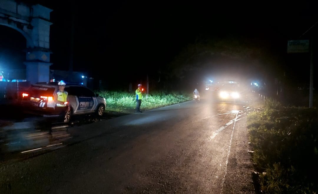 Satlantas Polres Simalungun Gelar Blue Light Patrol, Antisipasi Geng Motor dan Kejahatan Jalanan