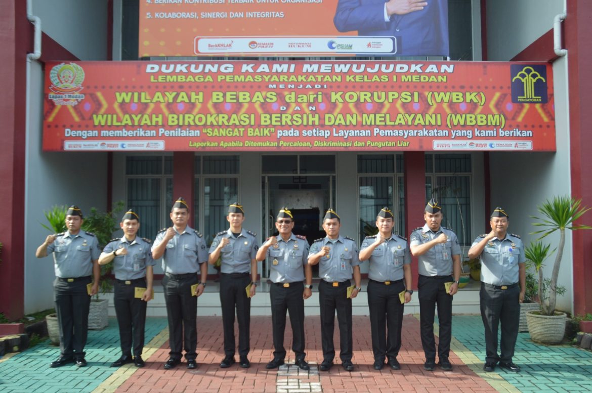 Prestasi Gemilang: Pelantikan Petugas Lapas Medan yang Naik Pangkat Sebagai Teladan Dedikasi dan Profesionalisme*