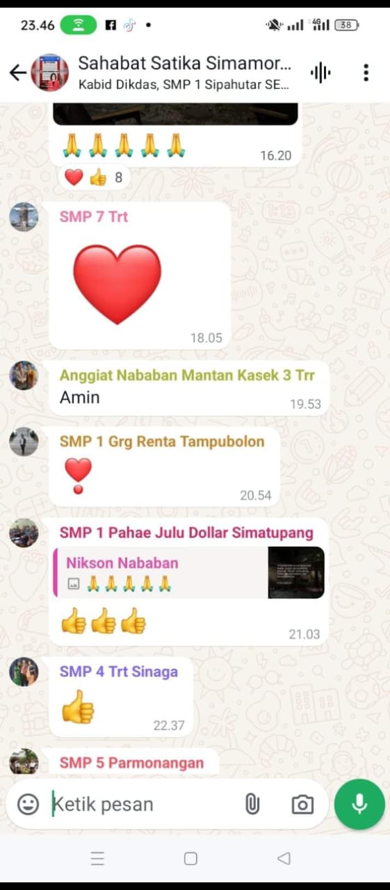 Puluhan KEPSEK di Taput Ikut Berpolitik paslon bupati urut no (1)