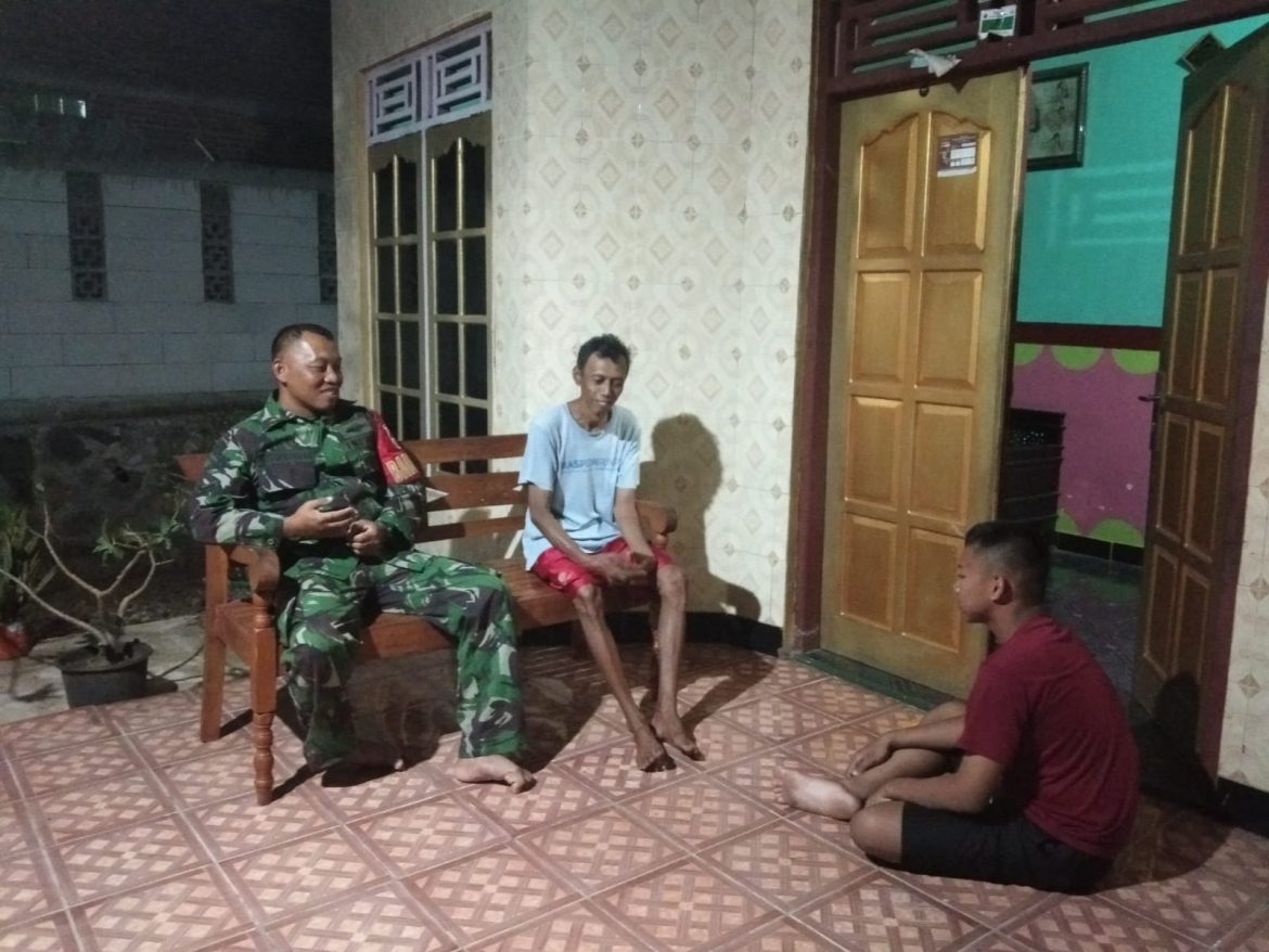 Ini Yang Diomongkan Babinsa Simo Saat Dengan Warga