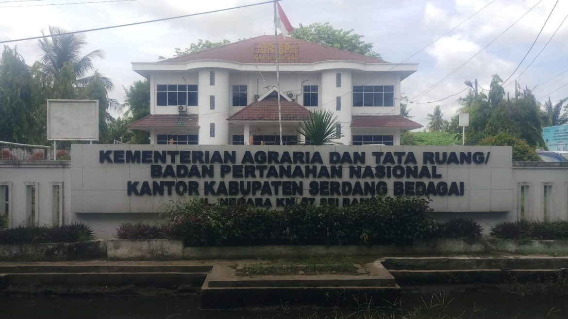 Terobosan BPN Serdang Bedagai  memberikan sertifikat gratis untuk rumah ibadah , tanah wakaf dan kuburan.
