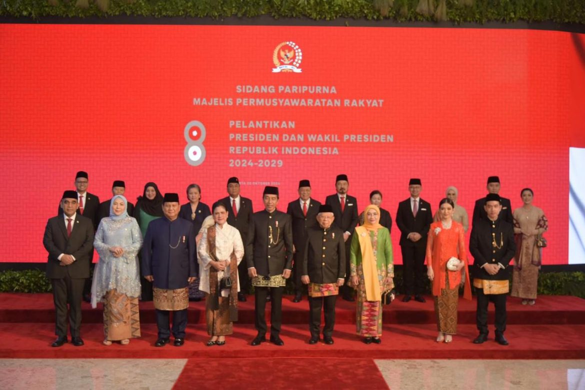 Presiden Joko Widodo Hadiri Pelantikan Presiden dan Wakil Presiden 2024-2029 di Gedung MPR/DPR RI