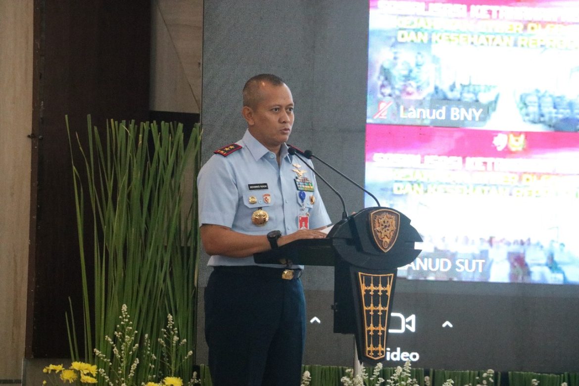 Koops Udara I Gelar Sosialisasi Ketahanan Keluarga kepada 22 Satuan Jajaran