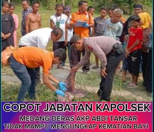 Kasus Penemuan Mayat Bayi di Medang Deras, Batu Bara: Kritik Publik terhadap Kinerja Kepolisian Polsek Medang Deras yang Lamban
