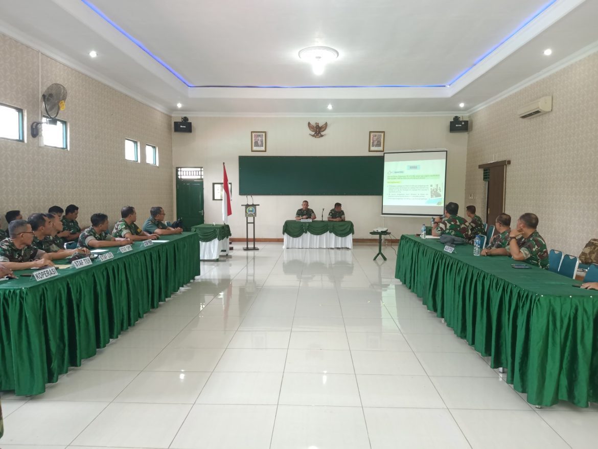 Dandim Boyolali Terima Tim Audit Itdam IV/Diponegoro