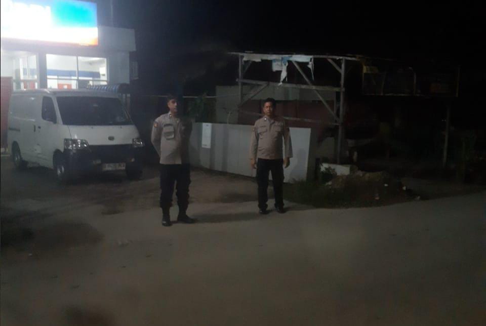 Polsek Bosar Maligas Lakukan Patroli Malam untuk Antisipasi Kejahatan 3C, Pastikan Keamanan Masyarakat Tetap Terjaga