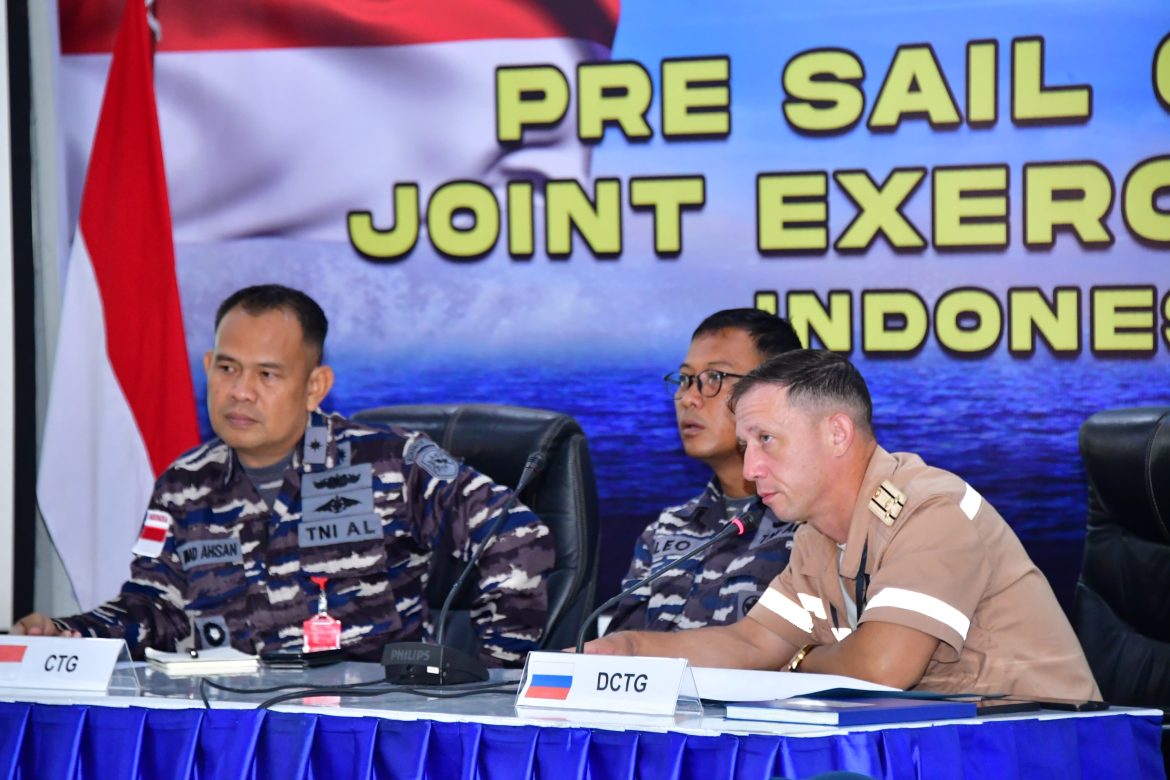 Jelang Sea Phase Latma ORRUDA, TNI AL-Russian Navy Gelar Pre Sail Brief