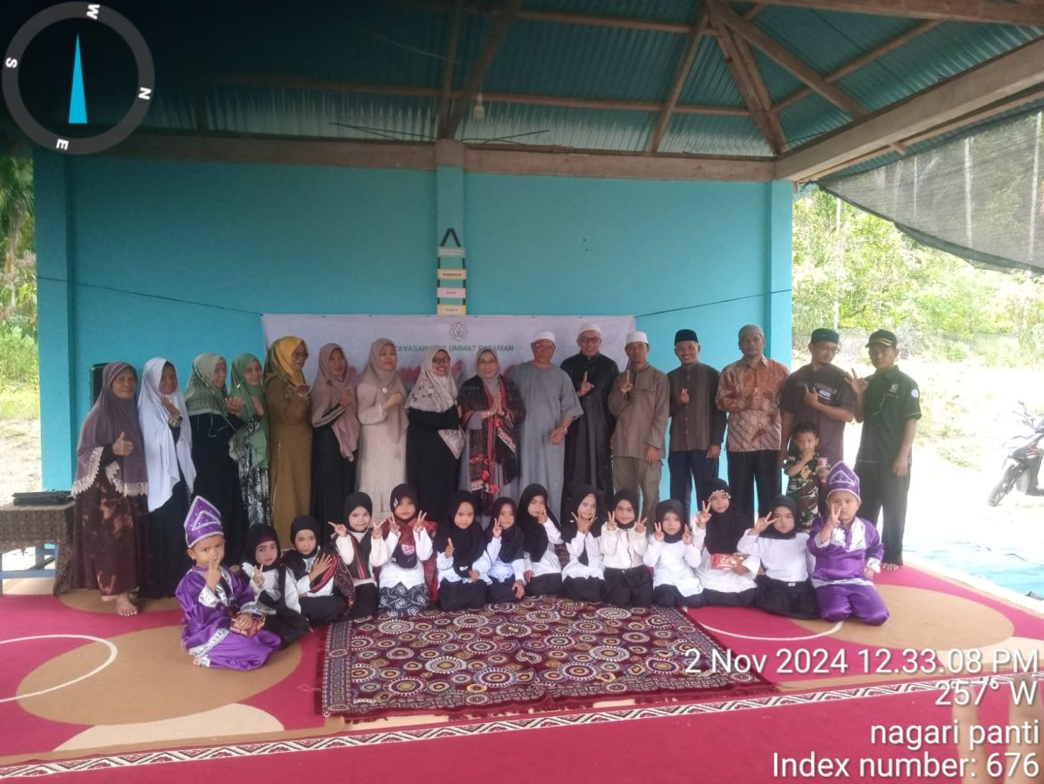 Yayasan Bina Ummat Pasaman Sambut Kedatangan Awan, Anan beserta Rombongan dari Jakarta.