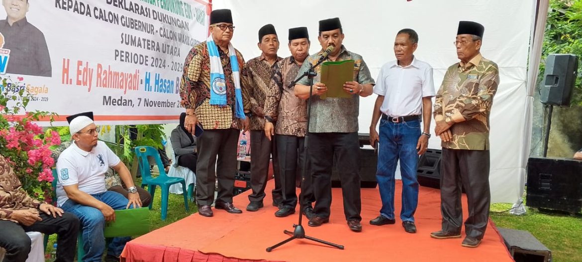 *Raja – Raja Adat Se – Tabagsel Dukung Edy Rahmayadi – Hasan Basri Sagala