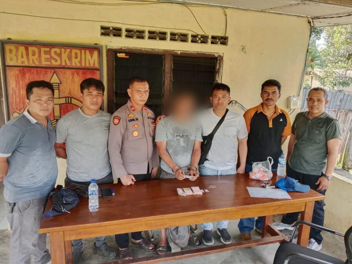Tersangka Pengedar Sabu Ditangkap Polsek Bosar Maligas, Jaringan Yola Terendus!