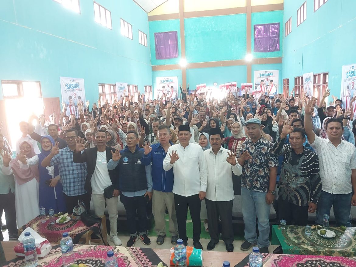 Kampanye Akbar Paslon SASUAI Dipasaman, Panca: Kita akan Minta Ketum Demokrat Mas AHY Hadir