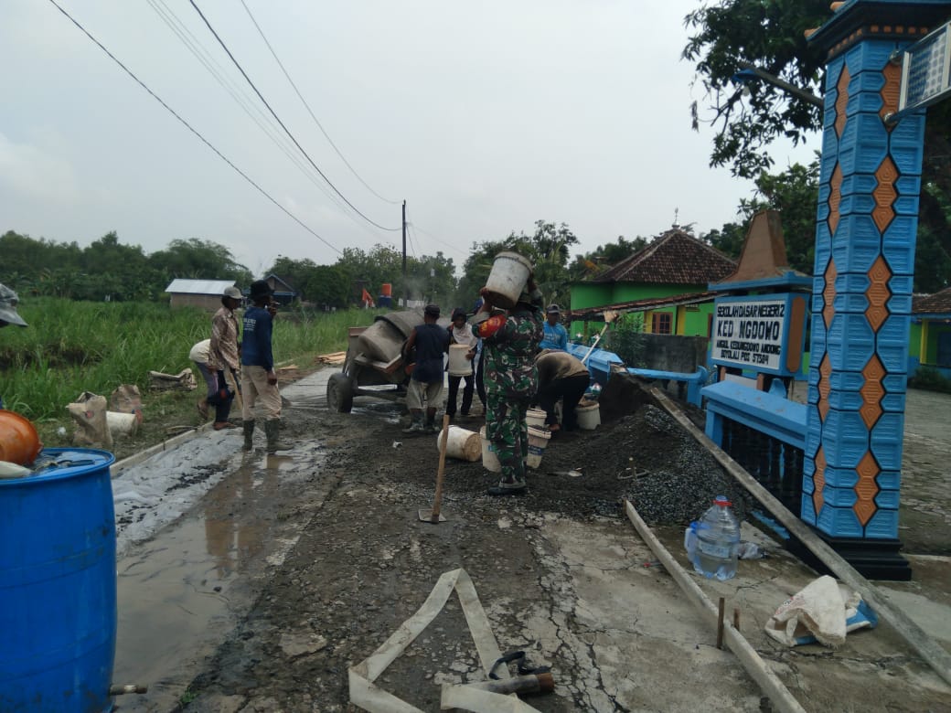 Babinsa Andong Harus Bisa Menjadi Penggerak Dan Tauladan Bagi Masyarakat