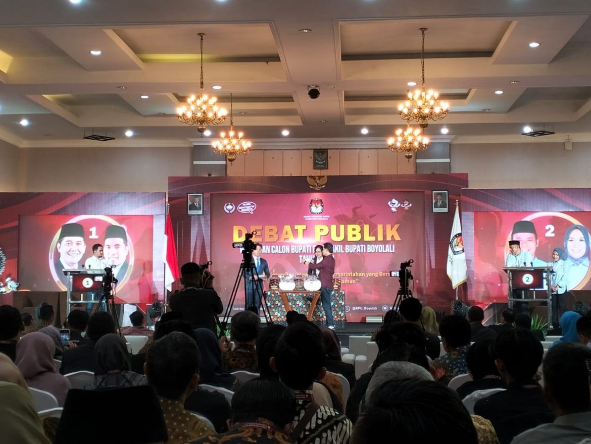 TNI Polri Kompak Amankan Debat Cabup Boyolali