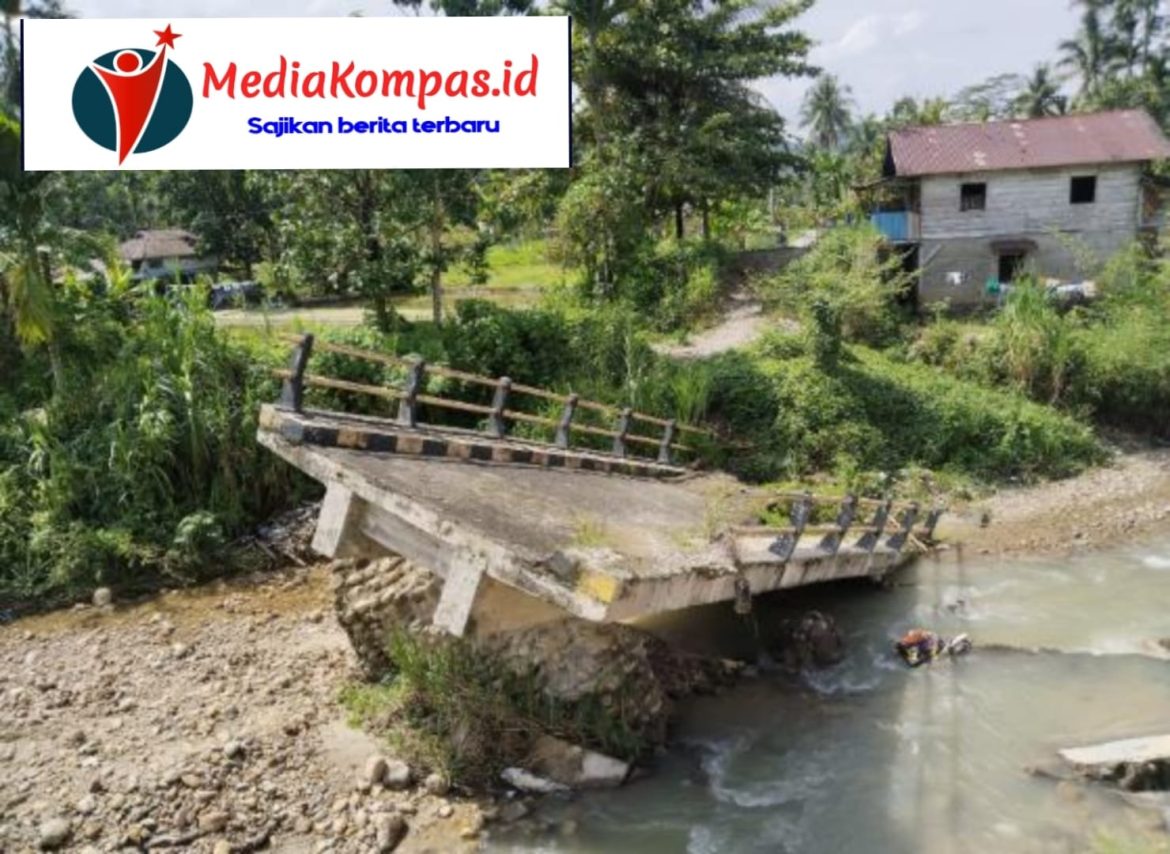 Sabar AS, Cabup Pro Rakyat Tinjau Jembatan Yang Putus di Bonjol, Insyaa Allah Akan Segera dibangun