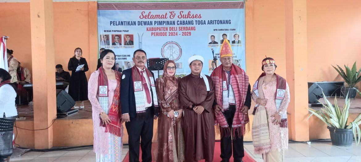 Pelantikan DPC Perkumpulan Toga Aritonang Kabupaten Deli Serdang Periode 2024-2029 Berjalan Sukses