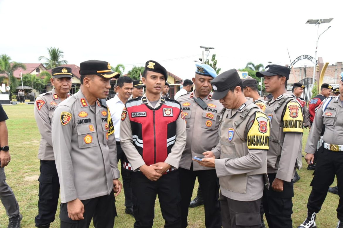 Jadi Garda Terdepan, Kapolres Bireuen Pastikan Bhabinkamtibmas Tidak