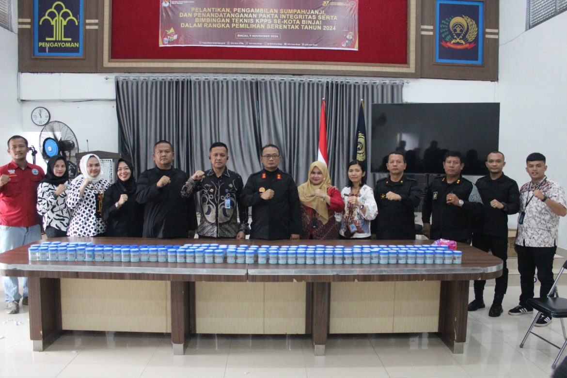 Lapas Binjai Komitmen Bersih dari Narkoba, Lakukan Tes Urine Pegawai dan Warga Binaan